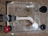Top view of skimmer base with top installed