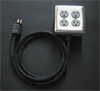 DIY power snake with techflex and hospital grade receptacles