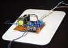 populated 555 aquarium feeding timer circuit board