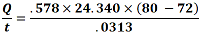 Fourier Example Calculation Fourier Example Calculation